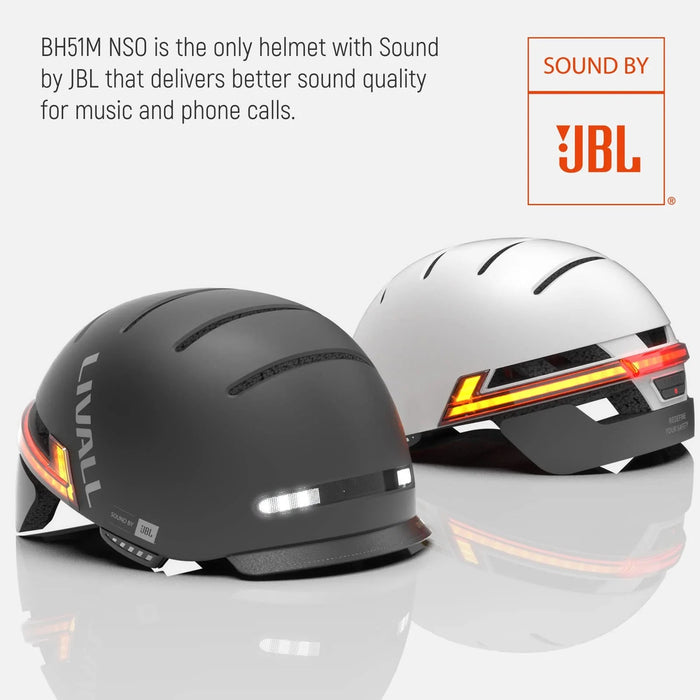 Livall BH51M NSO with JBL Speakers Large Black Livall