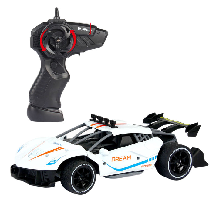 Alloy High Speed Remote Control Car - Ferrari Rafa (Mixed Colours) Toy Cars Tech Outlet White