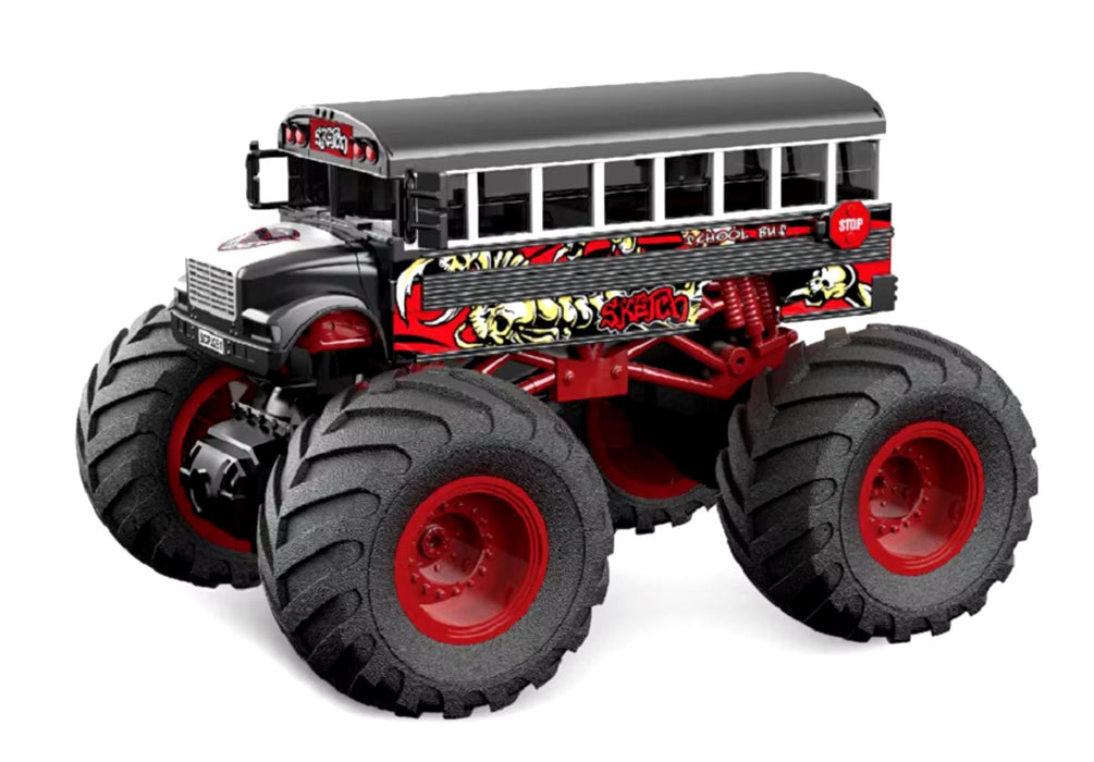 Big Foot Monster Truck - School Bus RC CAR Techoutlet