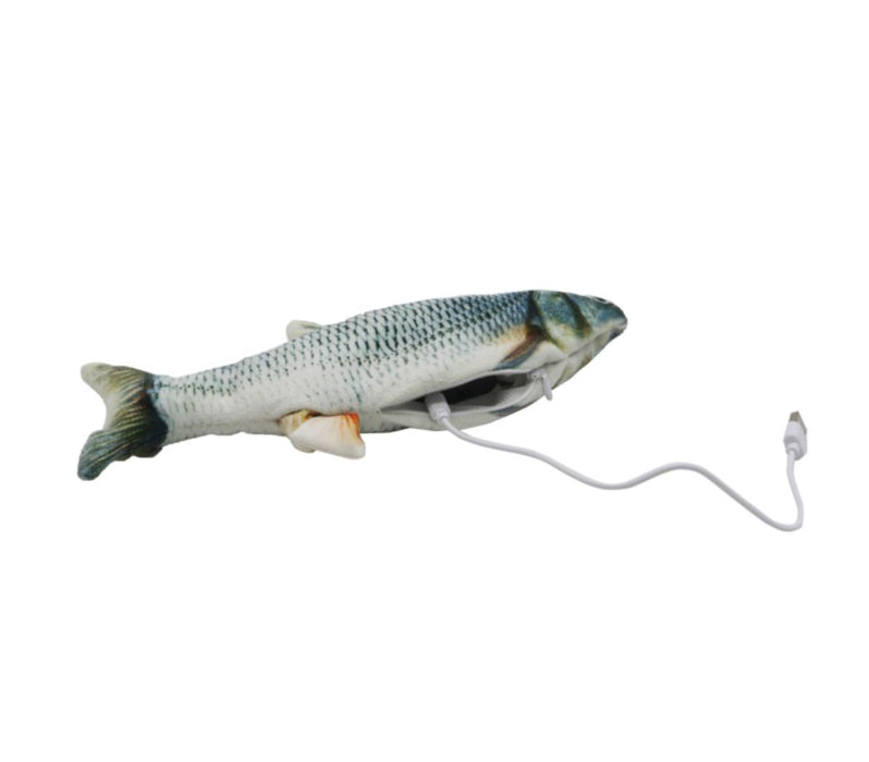 Pettecc Flippy Blue Fish Pet Toy Pettech