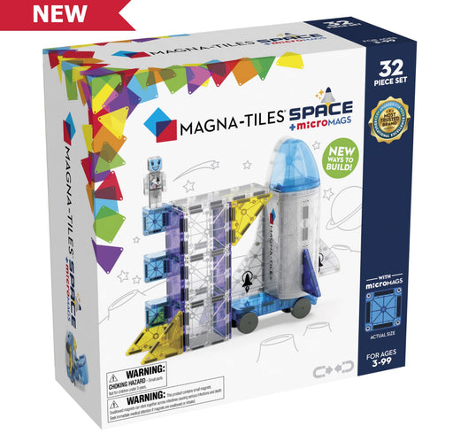 Magna-Tiles Space 32 Piece Set Micromags Micromags