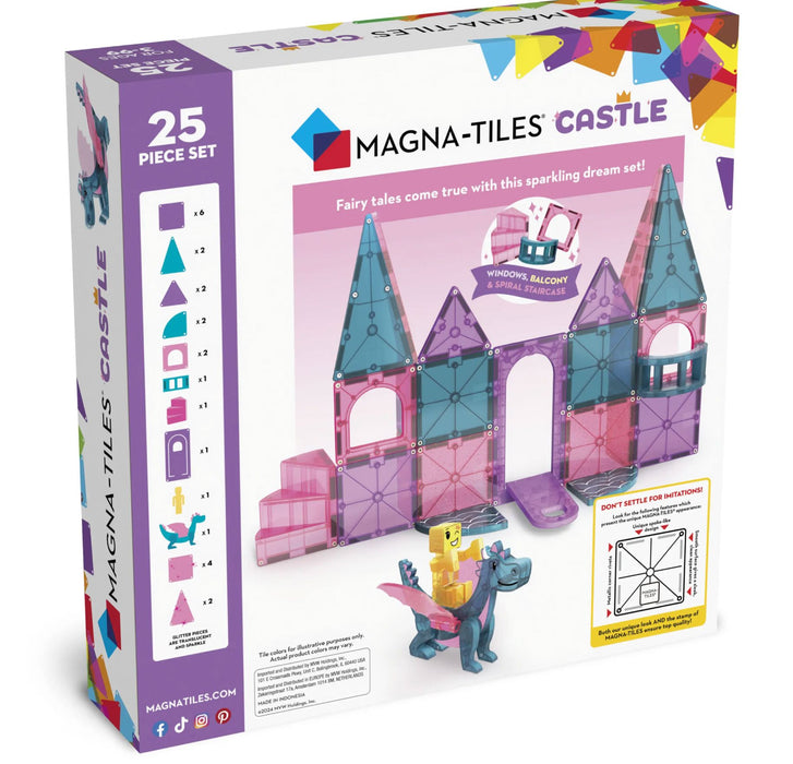 Magna-Tiles Castle 25 Pieces Micromags Micromags