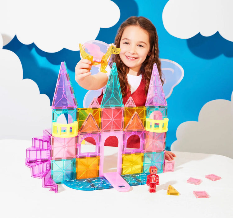 Magna-Tiles Castle 48 Pieces Micromags Micromags