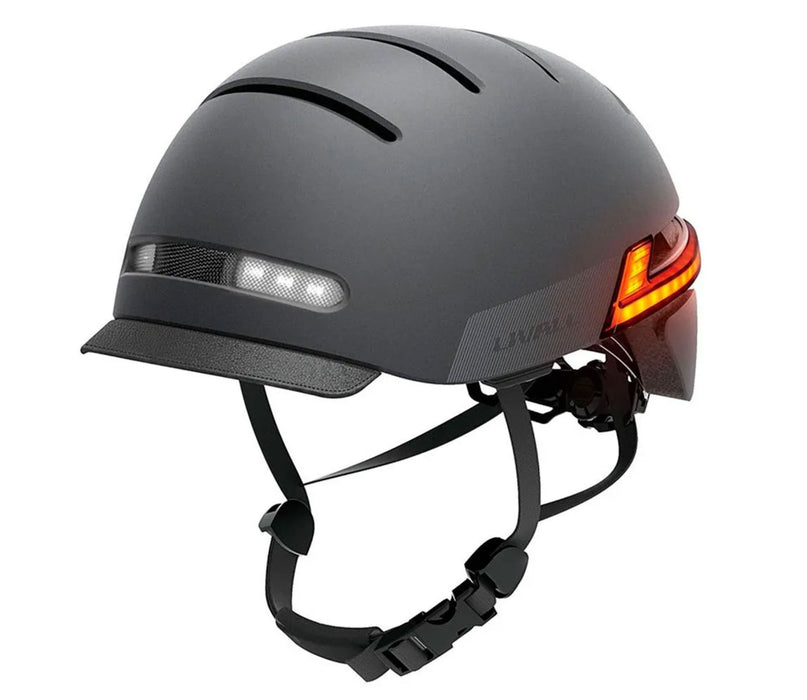 Livall BH51M NEO Helmet With Brake Warning LED - Medium Helmet Livall Black
