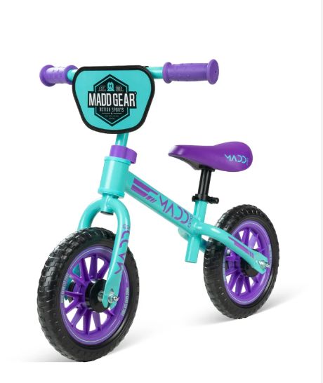 MADD Gear My First BMX Balance Bike BMX Bike Madd Gear Purple