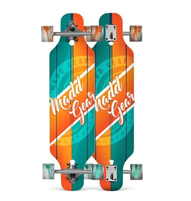 MADD GEAR 31" DROP THROUGH SKATEBOARD BOARDWALK Skateboard Madd Gear