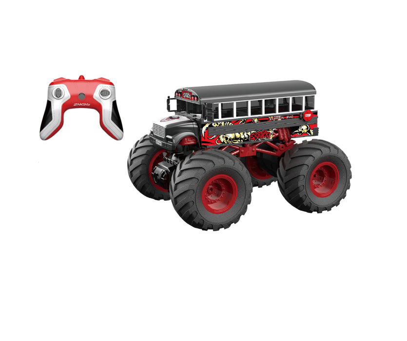 Big Foot Monster Truck - School Bus RC CAR Techoutlet