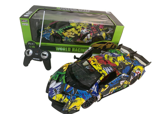 Large RC Grafitti Racing Car 1:10 3 month warranty applies Tech Outlet