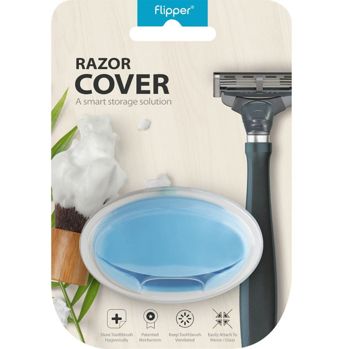 Flipper Razor Holder Razor Cogver Flipper Blue