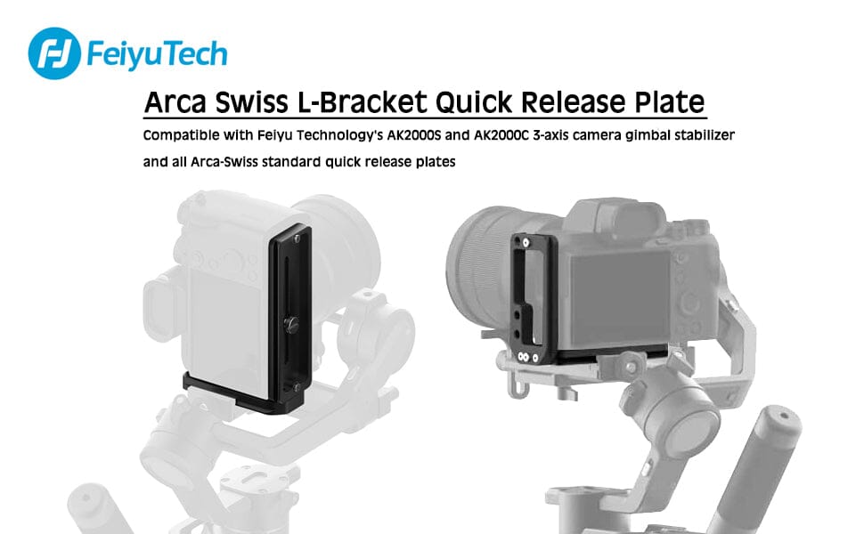 Feiyutech L Shaped Quick Release Plate Plate Feiyutech