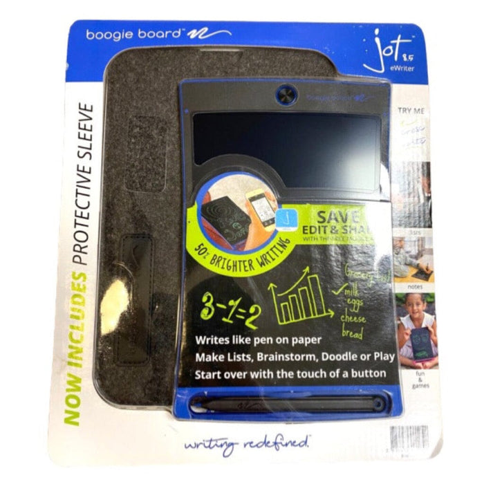 Boogie Board JOT 8.5 BLUE with BONUS Protective Sleeve Boogie Board