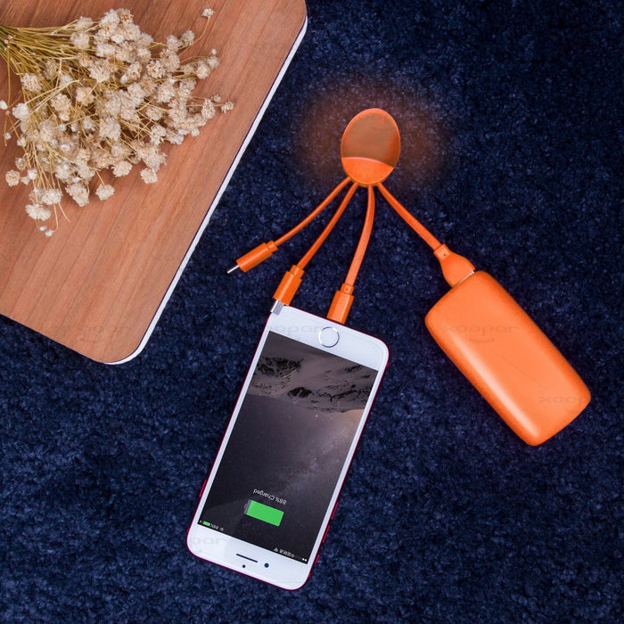 Xoopar Weekender Power Pack : Multi phone Charging cable & Power bank - select your colour! 6 month warranty applies Xoopar