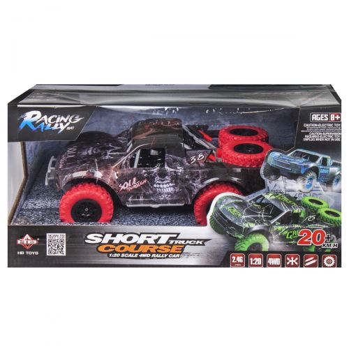 HB Toys Short Course RC Truck Silver/Pink 3 month warranty applies Tech Outlet