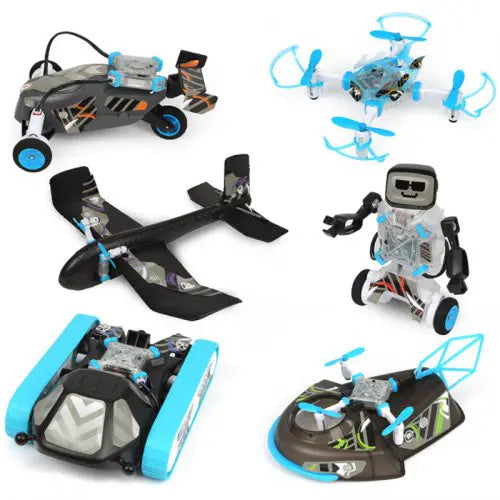 6 in 1 Modular Smart Vehicle STEAM Construction KIT 3 month warranty applies Tech Outlet