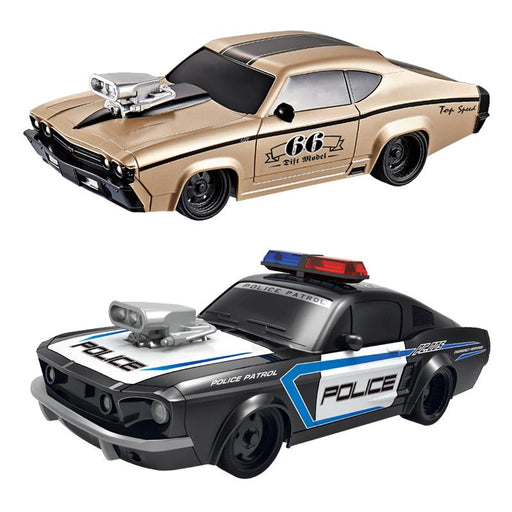 Police Chase RC Cars (Twin Car Pack) 3 month warranty applies Tech Outlet