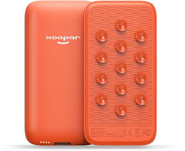 Xoopar Bubble Bang 4000mAh 6 month warranty applies Xoopar Orange