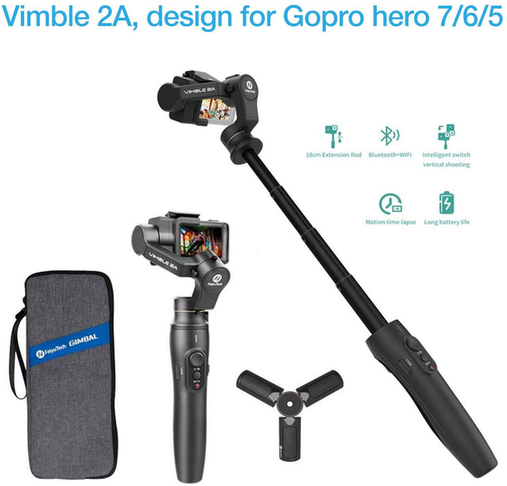 FeiyuTech Vimble 2A Handheld Splashproof Gimbal - for Action Cameras 12 month warranty applies Feiyutech
