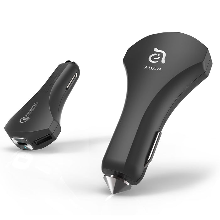Adam Elements Casa C03 Qualcomm QC3 Car charger 12 month warranty applies Adam Elements