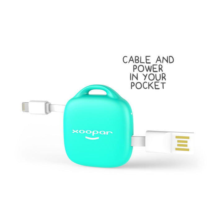 Xoopar Hug Booster : Charging Cable & Emergency Power Bank 6 month warranty applies Xoopar