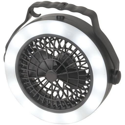 Camping Fan 6500 RPM with built-in Camping Lantern 12 month warranty applies Tech Outlet