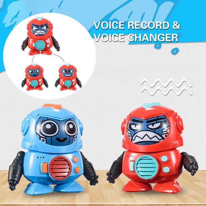 JIB JAB Face changing Mini Robot toy 3 month warranty applies Tech Outlet