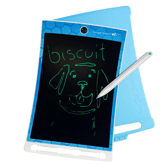Boogie Board JOT Kids 8.5" E-Writer 3 month warranty applies Boogie Board Geometric Blue