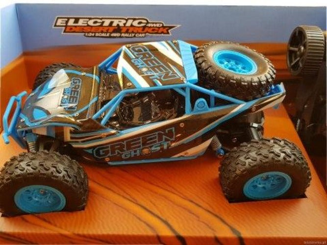 HB Toys Electric Desert Truck RC Off Roader Blue 3 month warranty applies Tech Outlet