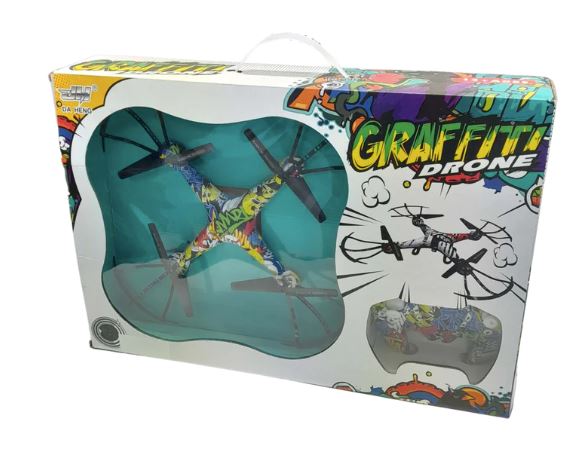 Graffiti R/C Drone - great flyer 2.4 GHz Tech Outlet