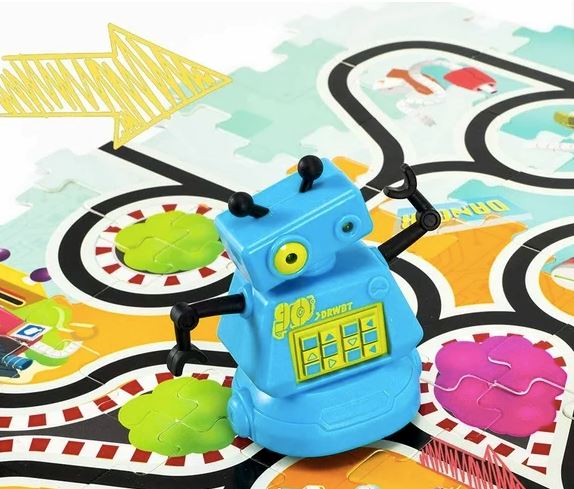 Drawbot Robot Builder with 70 Piece Puzzle Tech Outlet