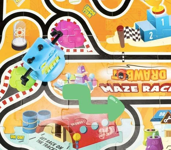 Drawbot Robot Builder with 70 Piece Puzzle Tech Outlet