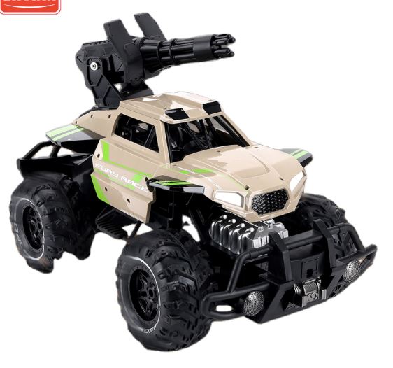 Offroad Missile Firing RC Rock Crawler Buggy 1:12 (CREAM) Tech Outlet