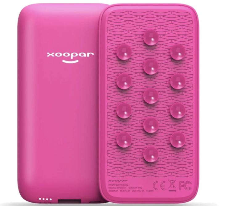 Xoopar Bubble Bang 4000mAh Power bank with phone suction Xoopar
