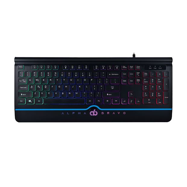 Alpha Bravo GK-1 USB Gaming Keyboard - US Layout Gaming Keyboards Techoutlet