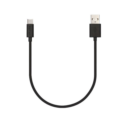 Veho USB-A to USB-C™ Charge and Sync Cable - 0.2m/0.7ft Portable Power Accessories Techoutlet