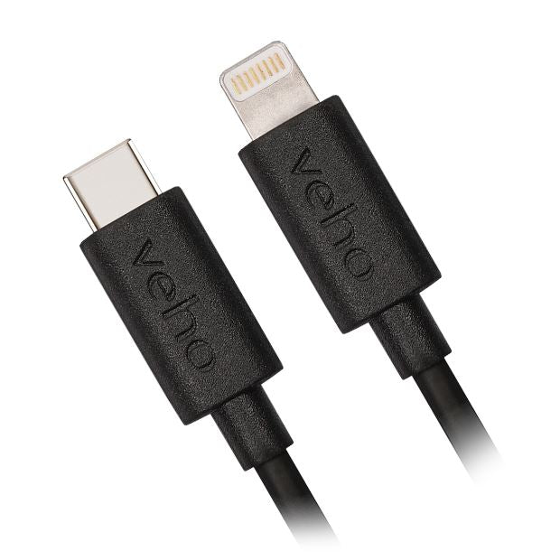 Veho USB-C™ to Lightning Charge and Sync Cable (1m/3.3ft) Portable Power Accessories Techoutlet
