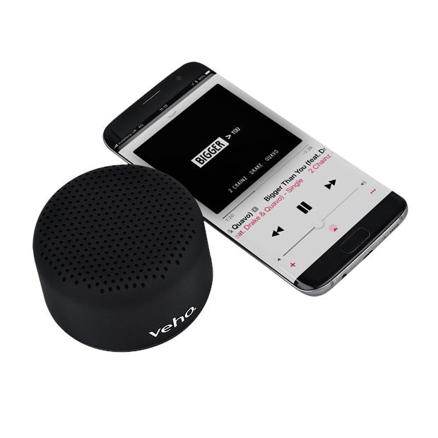 M-Series M3 Wireless Speaker - Black Bluetooth Speakers Techoutlet