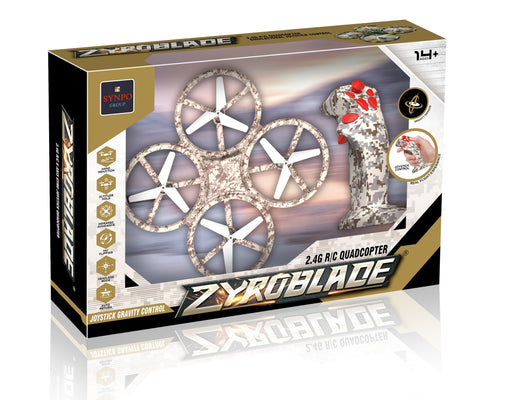 Zyroblade CAMO Drone with Joystick control 3 month warranty applies Tech Outlet