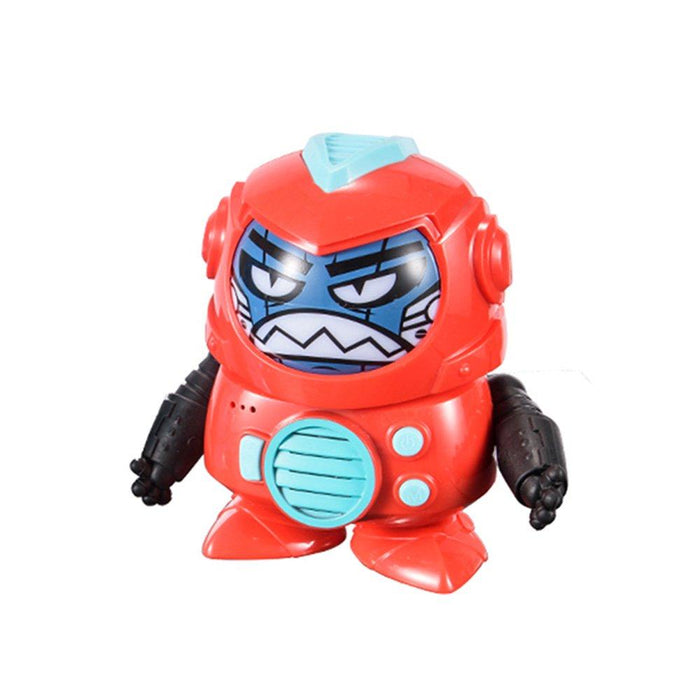 JIB JAB Face changing Mini Robot toy 3 month warranty applies Tech Outlet