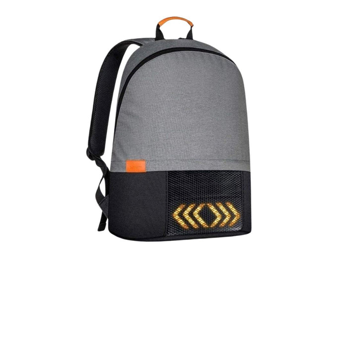 Cycling Backpack with LED Lighting indicators - Grey 12 month warranty applies Tech Outlet