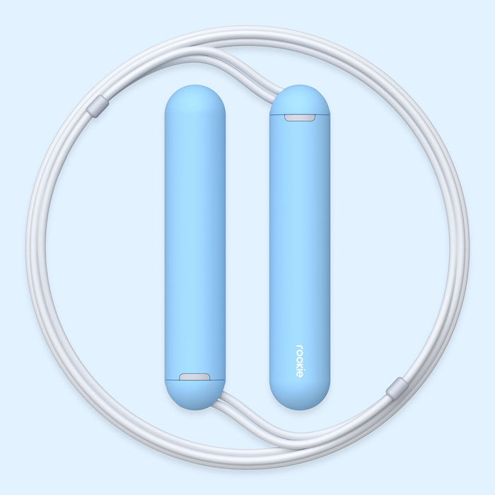 Smart rope ROOKIE - Connected Smart Jump Rope - with Jump Count & Calorie Burn 12 month warranty applies Tangram Blue