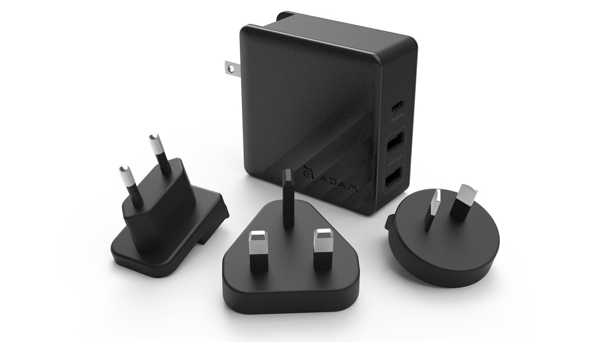 Adam Elements Omnia P7 Wall Charger with USB-C & USB-A 12 month warranty applies Adam Elements