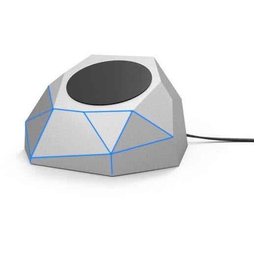 Xoopar GEO Wireless Charging Dock : Silver 12 month warranty applies Tech Outlet