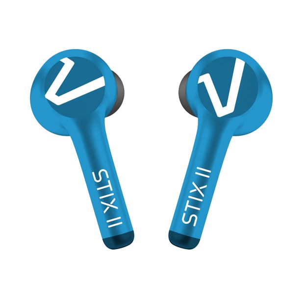 STIX II True Wireless Earphones - Aqua In-Ear Wireless Headphones Techoutlet