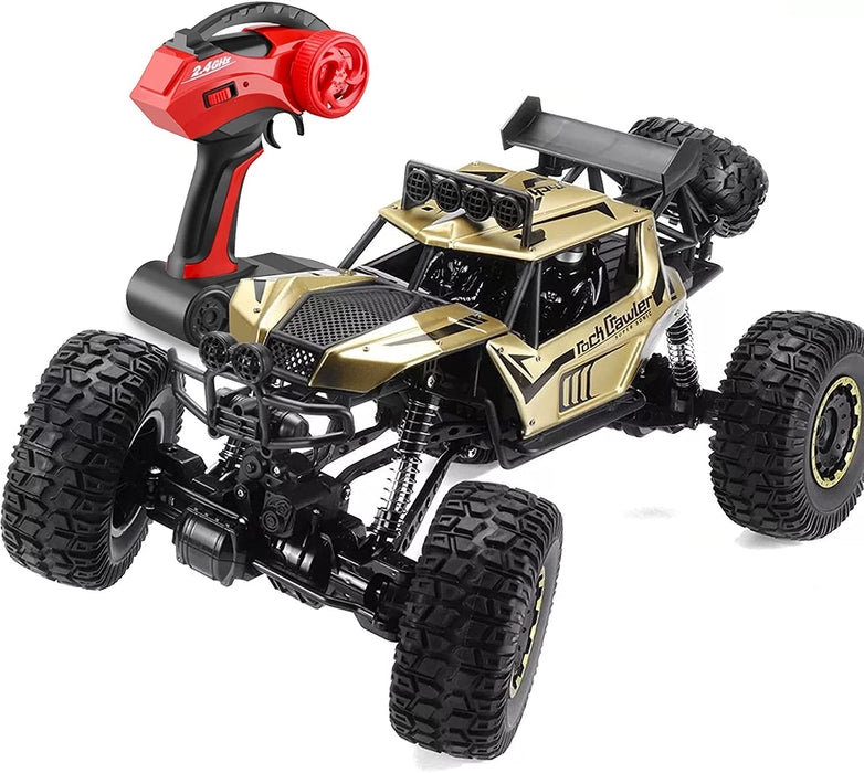 Super Large Alloy Rock Crawler 1:8 RC Off Roader (Black & Brown mixed colours) 3 month warranty applies Tech Outlet