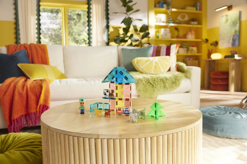 Magna-Tiles Puppy Park - 27 Pieces Micromags Micromags 