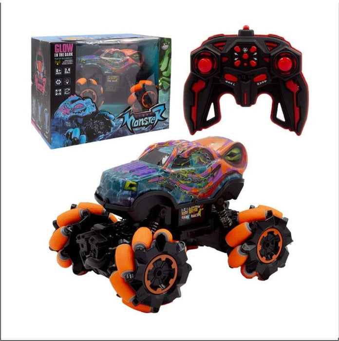 Glow in the Dark Monster Truck game Toy 