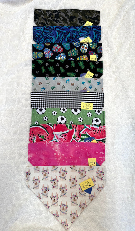 Pet Bandanas - XLarge Bandanas Just 4 Pets 