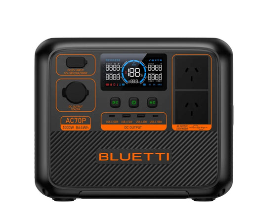 BLUETTI AC70P Portable Power Station | 1000W 864Wh Portable Power Accessories Bluetti 