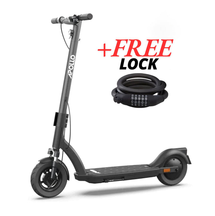 Apollo AIR PRO Commuter Electric Scooter + Free Lock! Apollo 