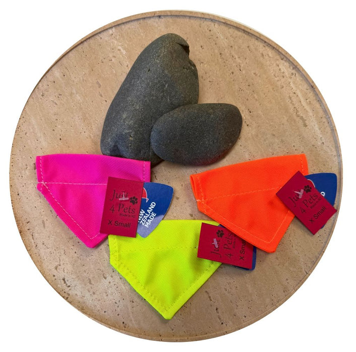 Hi Vis Pet Bandanas Bandanas Just 4 Pets 
